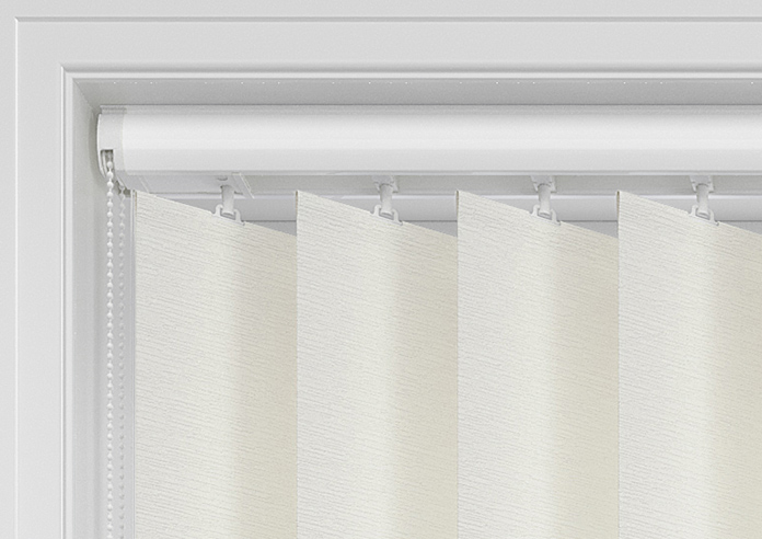 Toulouse (Blackout), Textured Cream - Vertical Blind - Image 13